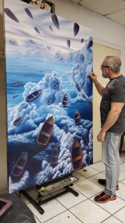Ramses Llufrio: Entre cielo y tierra, por Andrés Isaac Santana