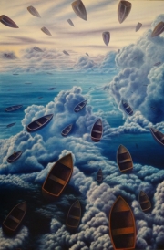 Ramses Llufrio: Entre cielo y tierra, por Andrés Isaac Santana