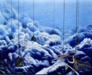 Ramses Llufrio: Entre cielo y tierra, por Andrés Isaac Santana