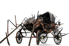 Rebelion-2019-Instalacion-Carruaje-de-caballos-del-siglo-XIX-y-523-machetes-2