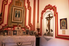 La capilla es quizá el lugar más vedado de la plaza.