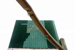 La guillotina, objeto esculturado, 2013