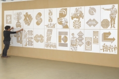 Hamlet Lavastida en Kunstlerhaus Bethanien Studio, 2021