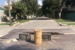 Un parpadeo constante