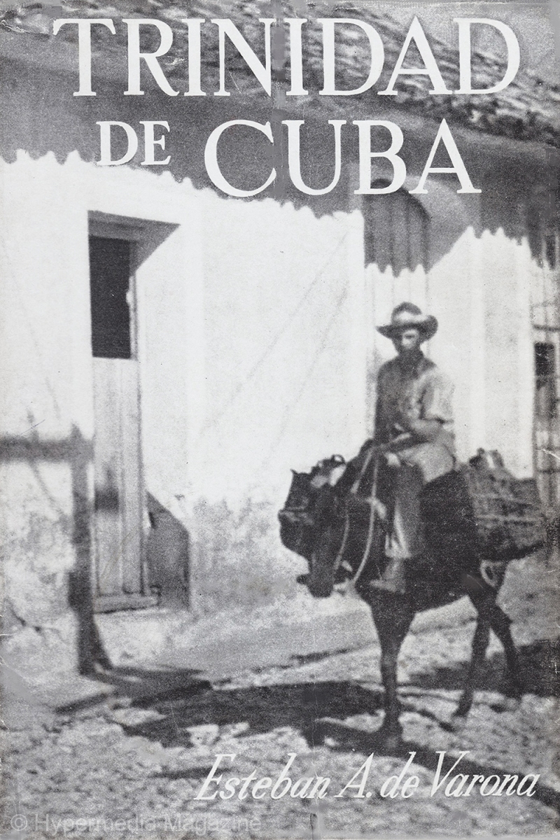 Esteban A. de Varona (fotografías y texto; nota preliminar de Lydia Cabrera). La Habana: Editorial Alfa, 1946, portada de sobrecubierta