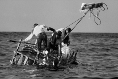 De la serie Rumbo norte, más allá del Muro Azul, 1994.