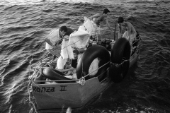 De la serie Rumbo norte, más allá del Muro Azul, 1994.