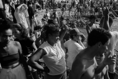 De la serie Rumbo norte, más allá del Muro Azul, 1994.