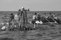 De la serie Rumbo norte, más allá del Muro Azul, 1994.
