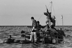 De la serie Rumbo norte, más allá del Muro Azul, 1994.