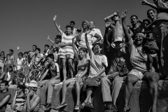 De la serie Rumbo norte, más allá del Muro Azul, 1994.