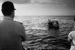 De la serie Rumbo norte, más allá del Muro Azul, 1994.