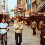 Reinaldo Arenas y Juan Abreu, NY, 1981.