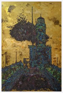 “Penumbra” (Lighthouse 2), es una de las obras de Andy Astencio incluida en la muestra.