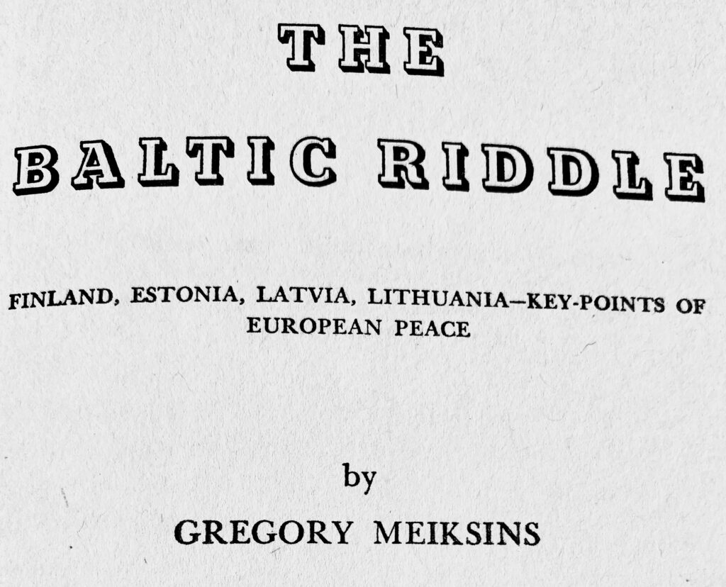 os-enigmas-del-baltico-libro-gregory-meiksins