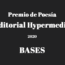 Premio de Poesía Editorial Hypermedia 2020 - Bases